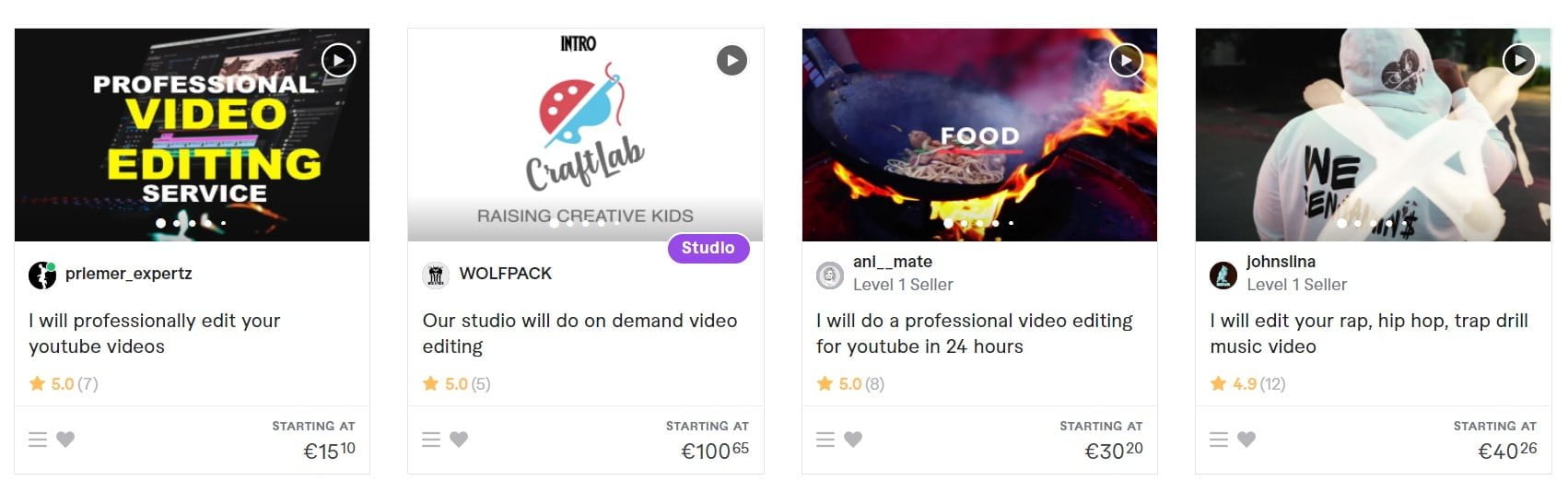 video editing cash cow video's door anderen laten maken