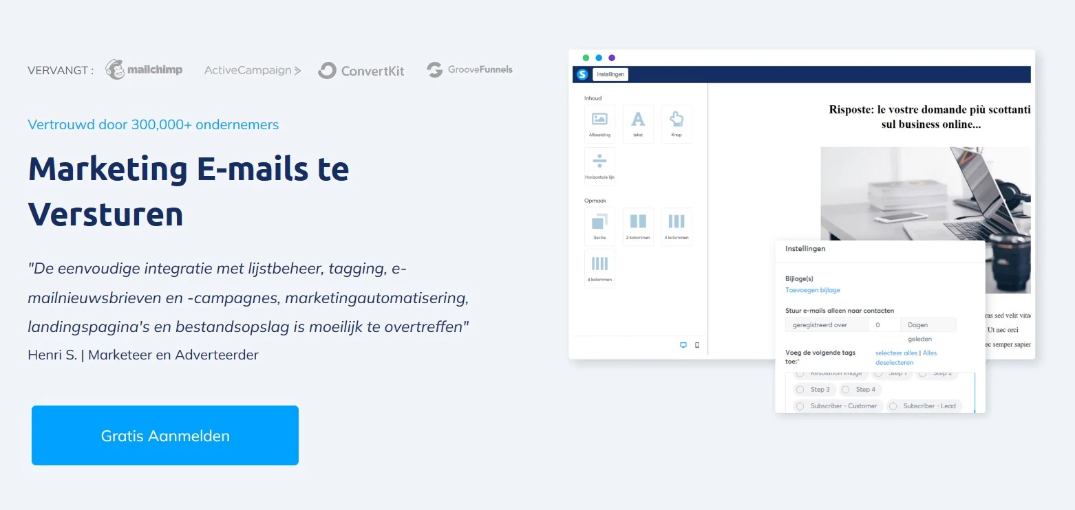 systeme io email systeme.io review en ervaringen